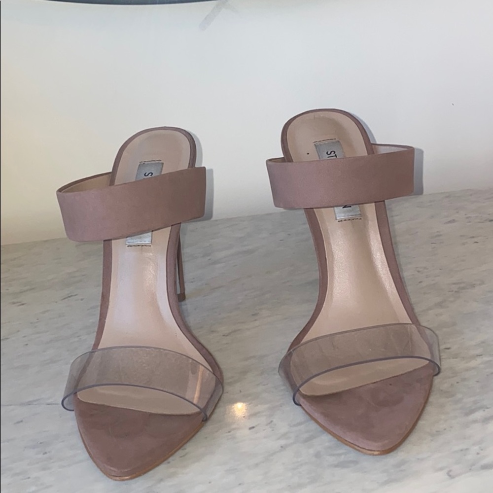 Steve Madden beige heels